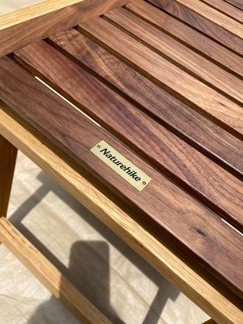Naturehike IGT対応　スライド式ウッドテーブル