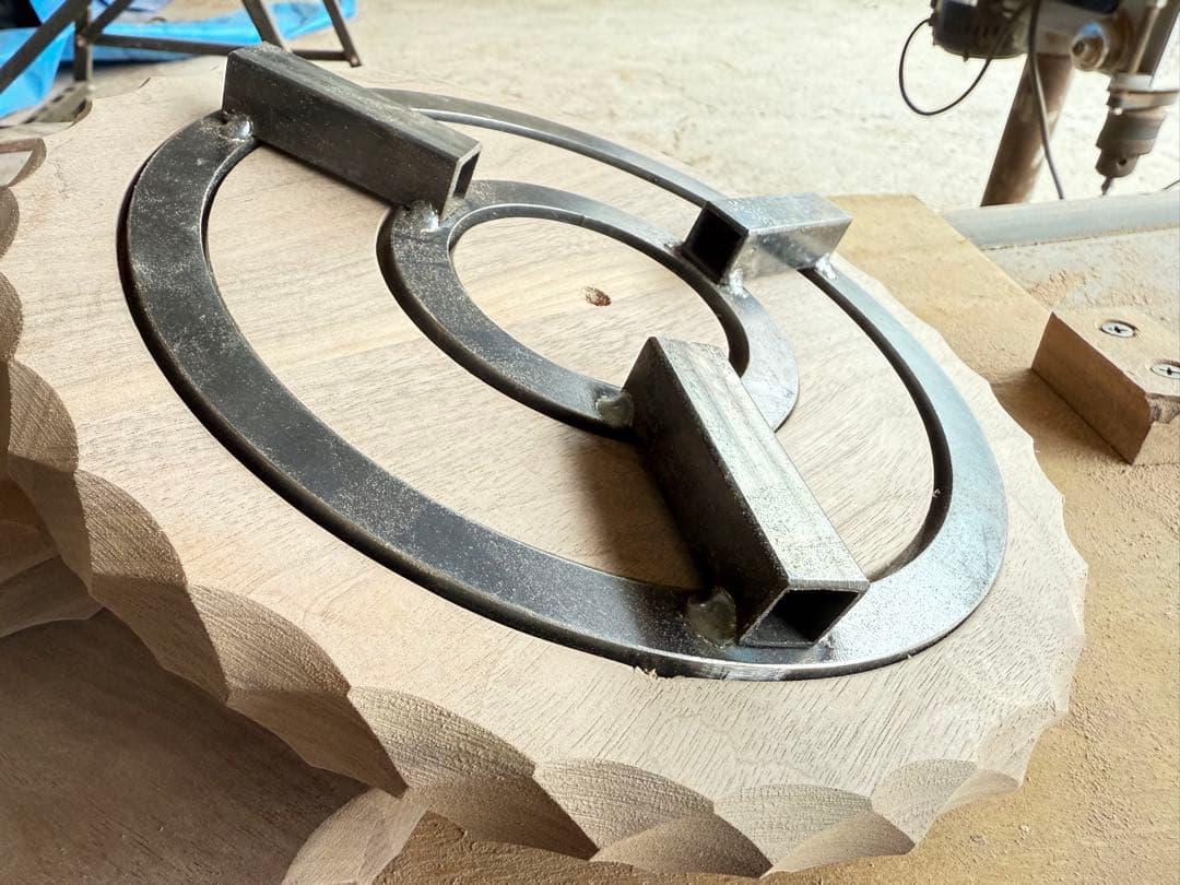 pinoworks 武井バーナーストーブ用五徳スタンド専用ボード ウォールナット