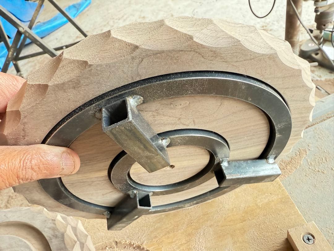 pinoworks 武井バーナーストーブ用五徳スタンド専用ボード ウォールナット