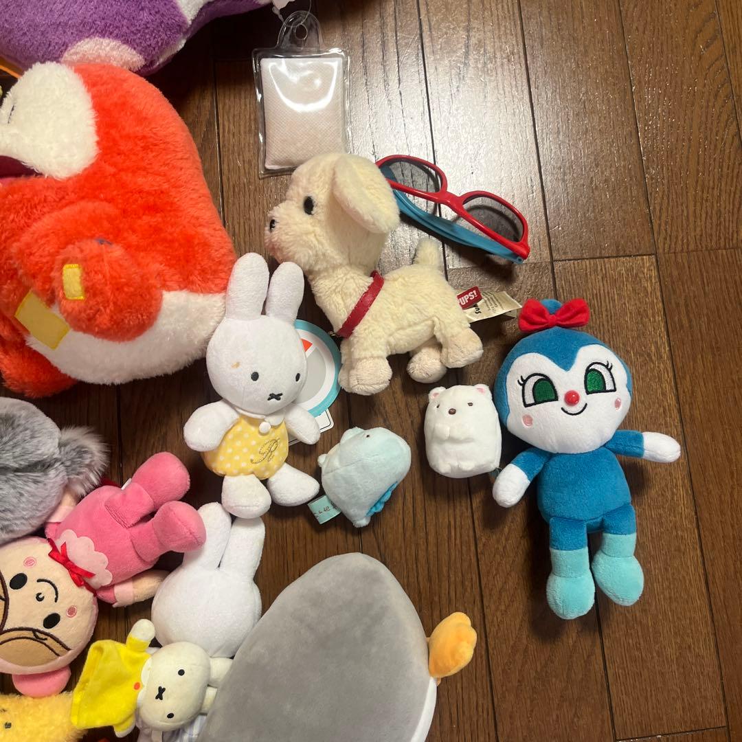 ぬいぐるみ まとめ売り ポケモン アンパンマン ミッフィー すみっこぐらし 等