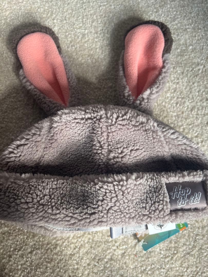 新品タグ付　ズートピア　ファンキャップ　ニック　ジュディ　香港ディズニー　帽子