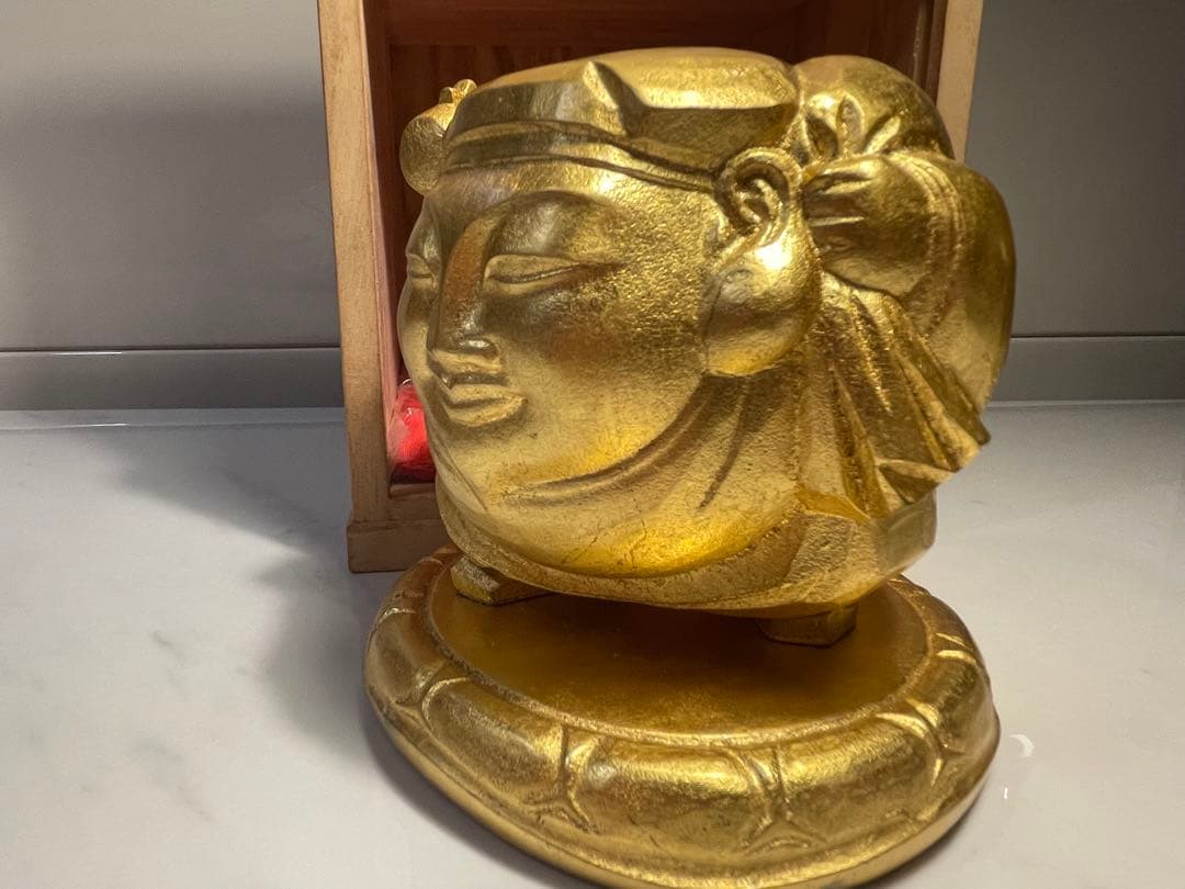 平櫛田中　ブロンズ像　大黒天様　共箱付