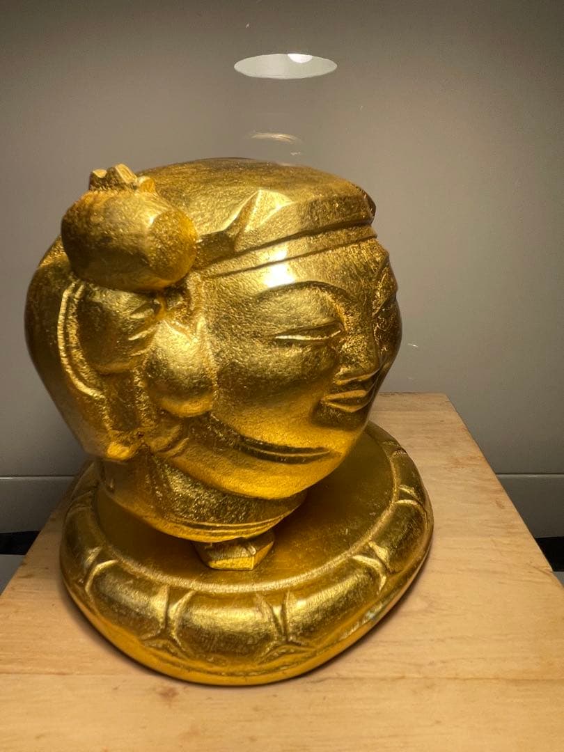 平櫛田中　ブロンズ像　大黒天様　共箱付