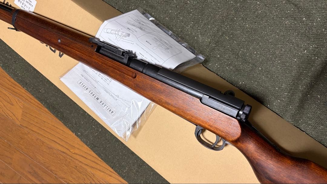 KTW 三八式歩兵銃 ASGK 安全弾速適合 エアガン 第14ロット 国産鬼胡桃