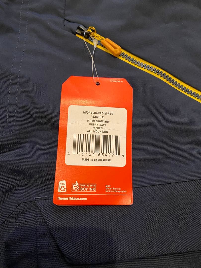 【新品未使用タグ付き】THE NORTH FACE スノーボードウェア ネイビー