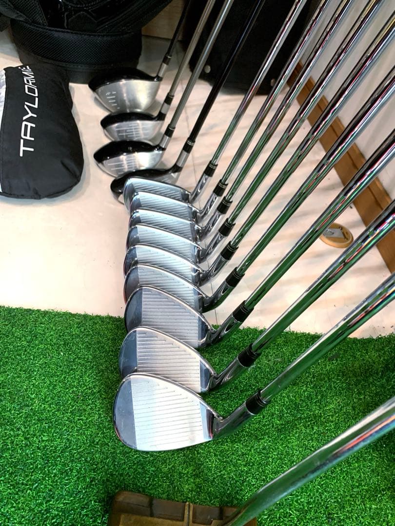 豪華　良品　テーラーメイド　ゴルフクラブ 本格フルセット　アディダス　優しい