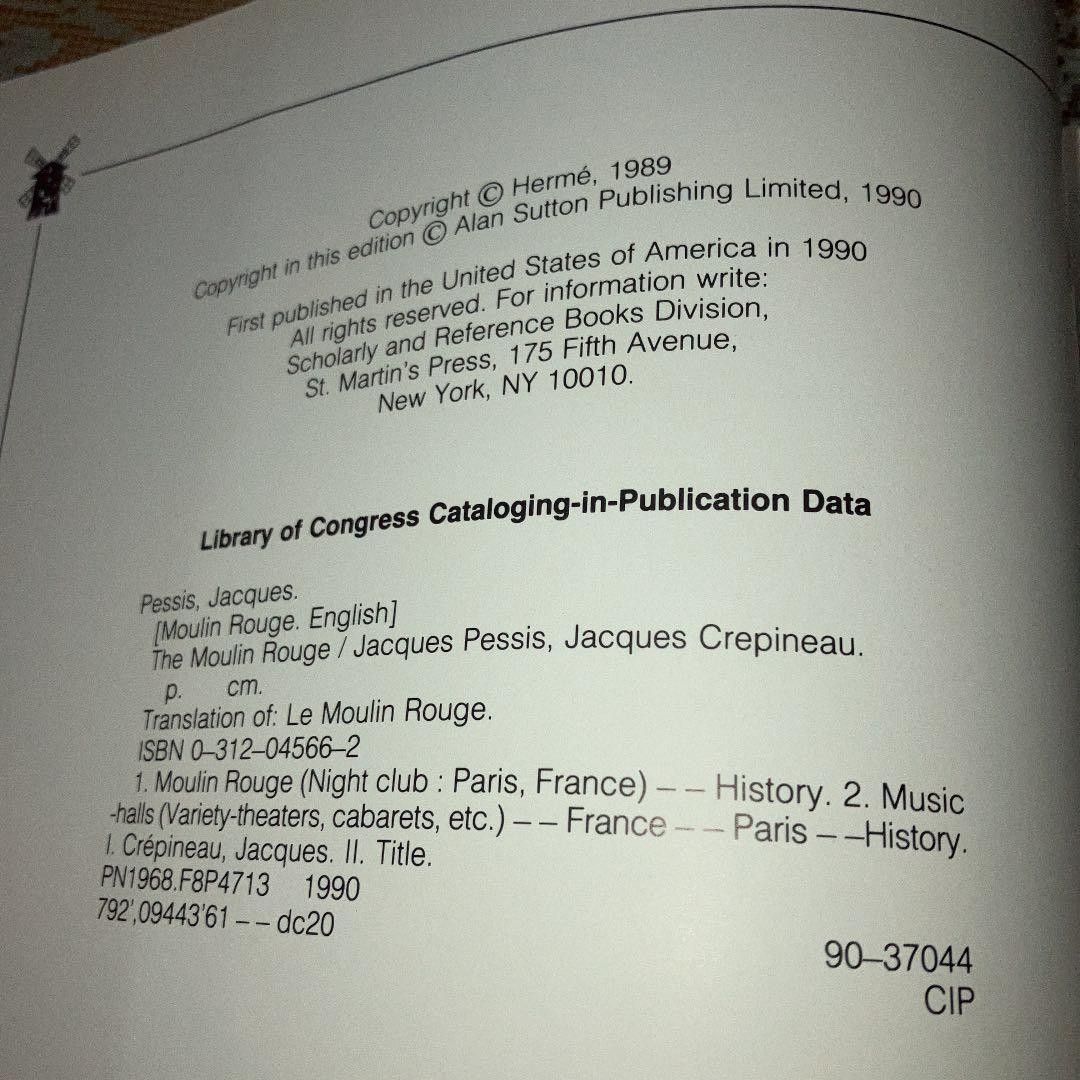 コレクション The Moulin Rouge by Jacques Pessis