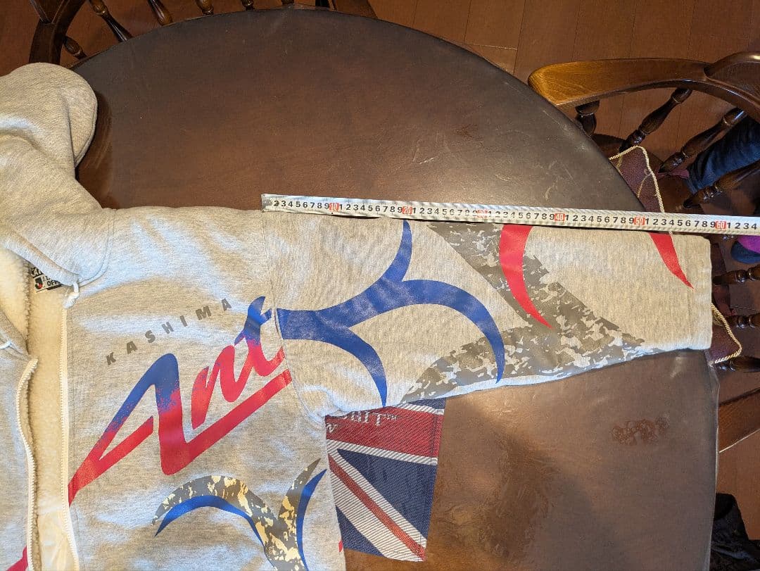 鹿島アントラーズ　パーカー　グレー　レア商品