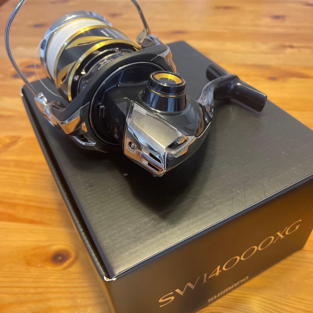 値下げ！シマノ ステラSW 14000XG 新品　未使用　ライン4号 300m付
