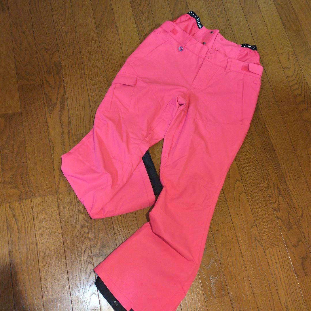 ROXY　スノボウェア　上下セット　Ｍ　総柄　ジオメトリック　ピンク