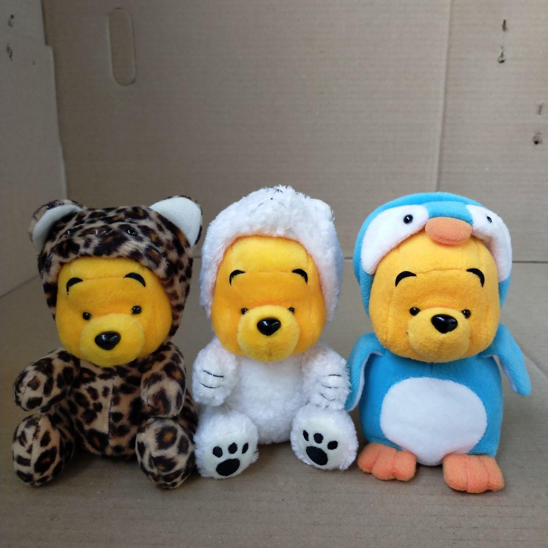 Lディズニーストア くまのプーさん ぬいぐるみ 7体セット まとめ売り
