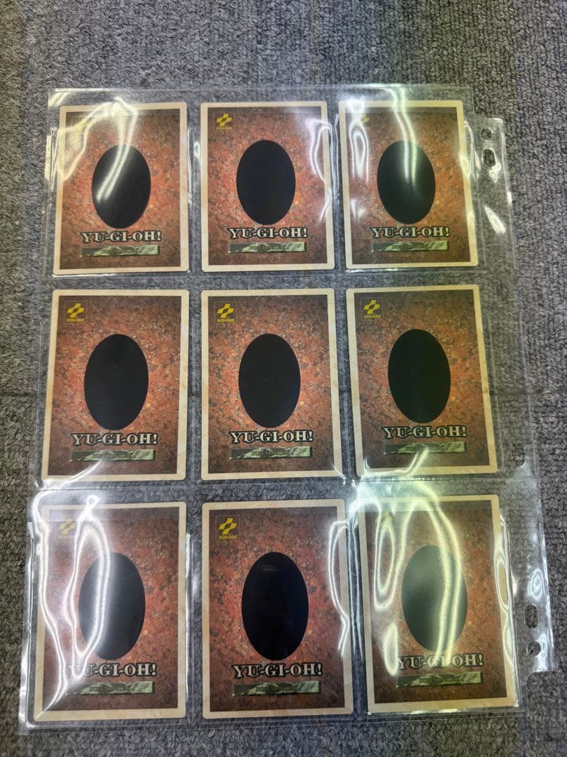 遊戯王　ゲームボーイ特典　カード　GB ブラックマジシャン　など　9枚