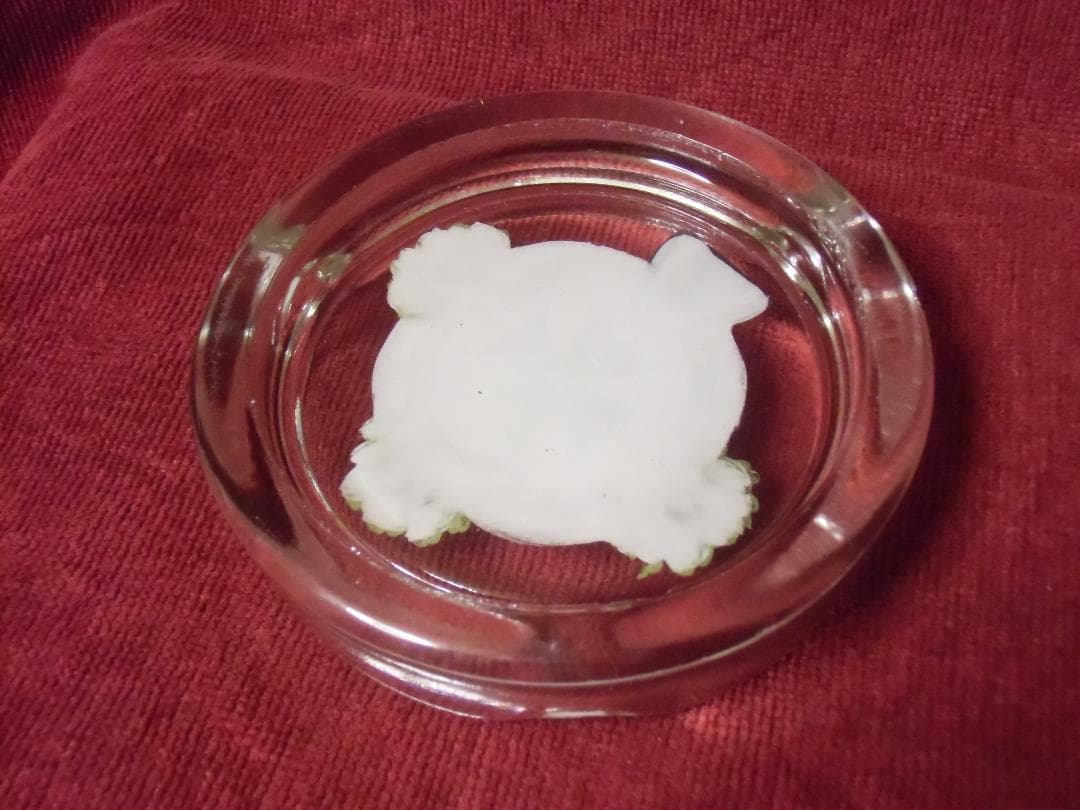 Ｗ帝政ドイツ軍/プロイセン王国＊ガラス製灰皿（実物）