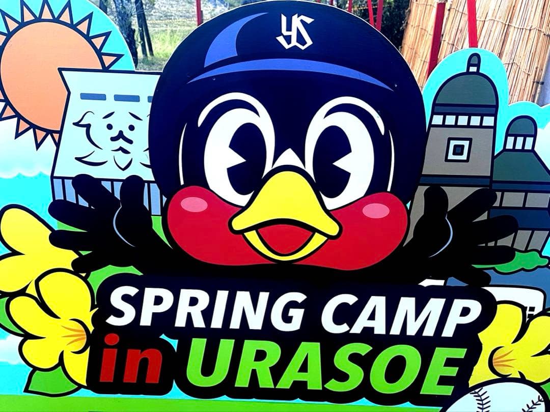 2026ヤクルトスワローズ　キャンプ　つば九郎