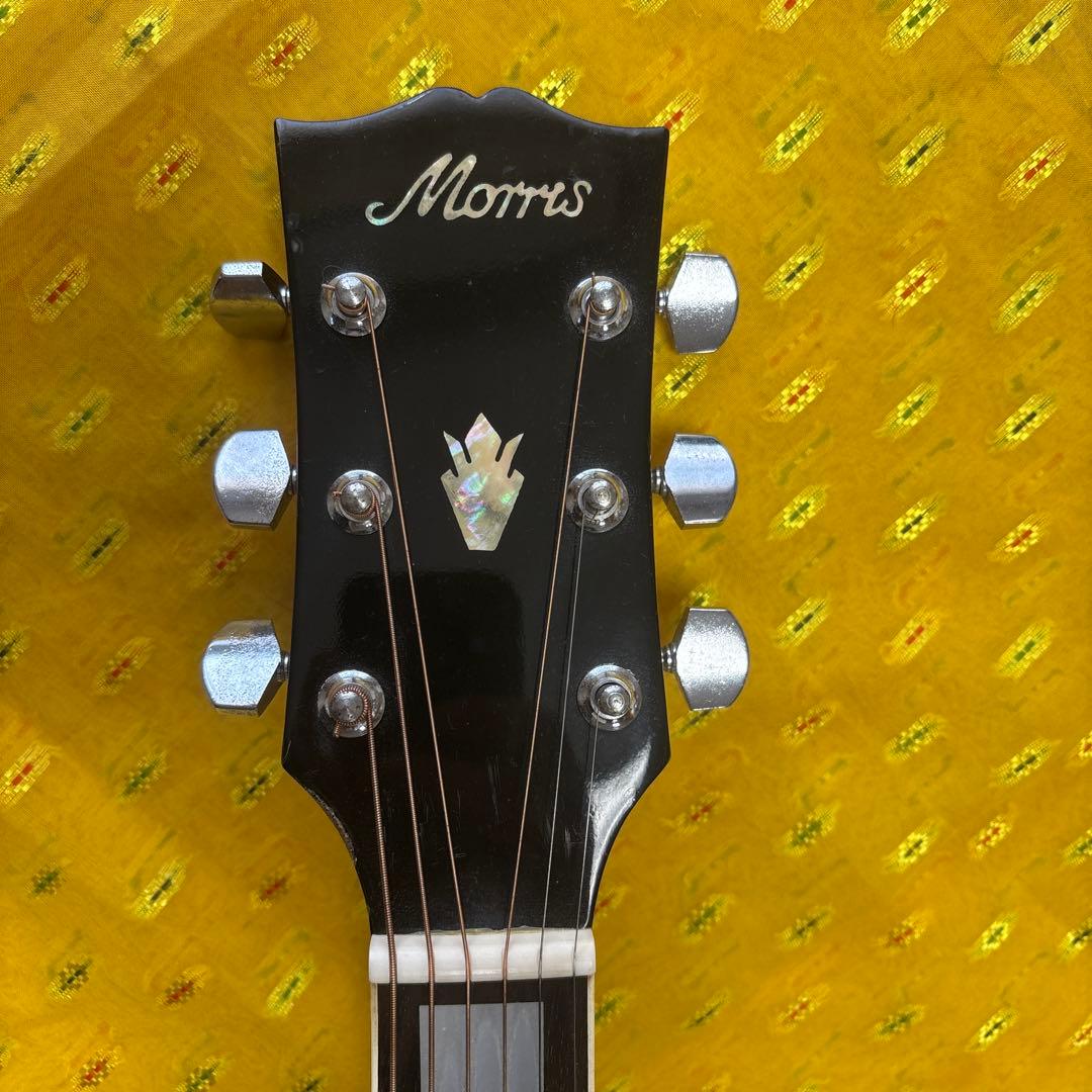 エレアコ仕様 Morris アコースティックギター