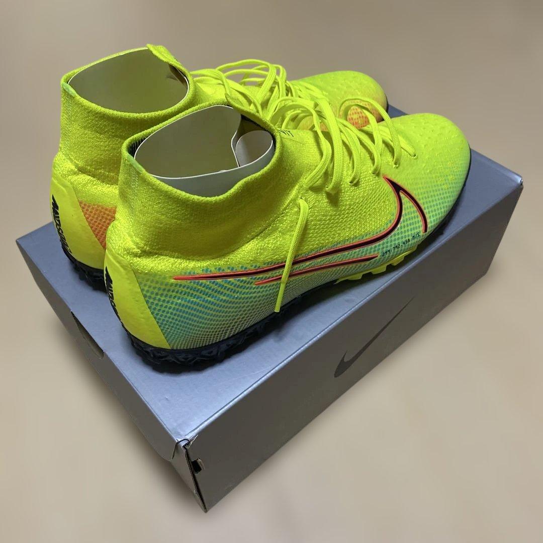 新品未使用 ナイキ SUPERFLY 7 ELITE MDS TF 28 黄色