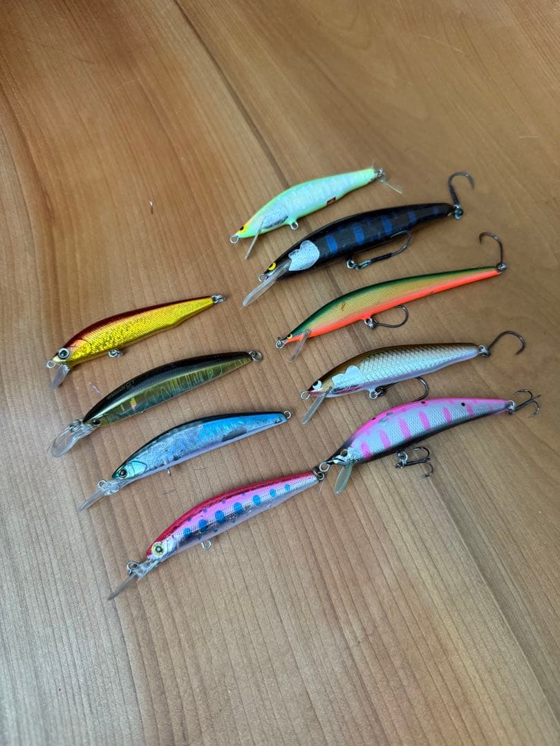 アルボル等/トラウト引退ルアーセット9個