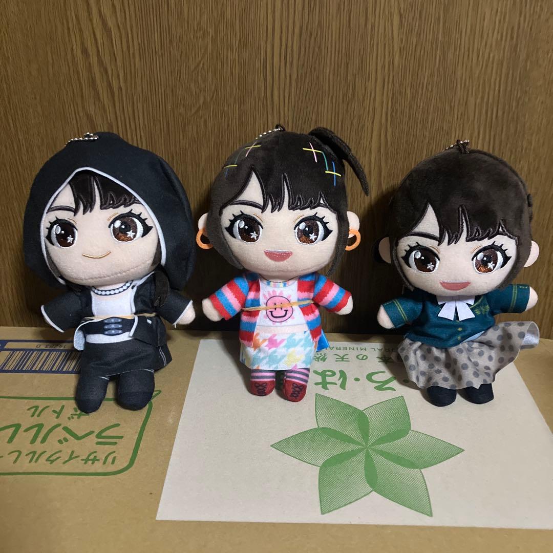 水樹奈々ぬいぷりけおすわり3体セット