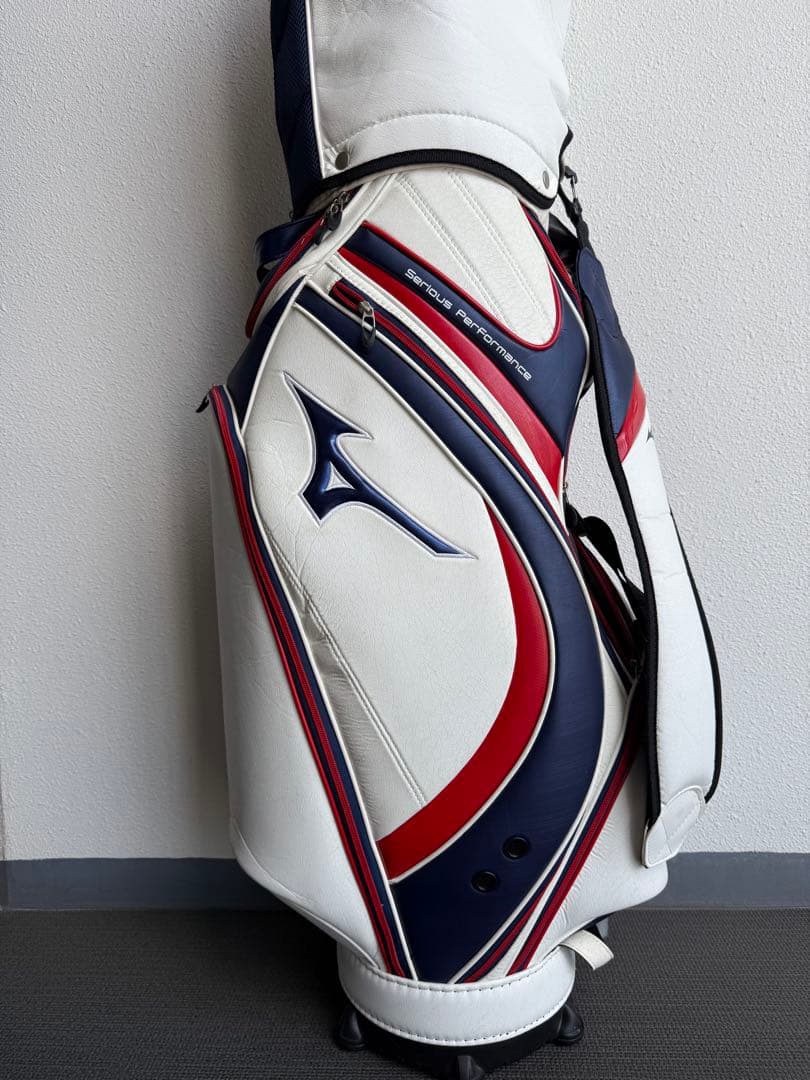 【未使用品】MIZUNO キャディーバッグ　ホワイト