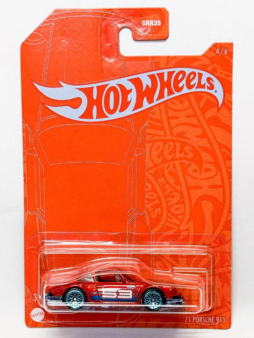 ホットウィール ★ ORANGE & BLUE ★ 53 アニバーサリー★11台