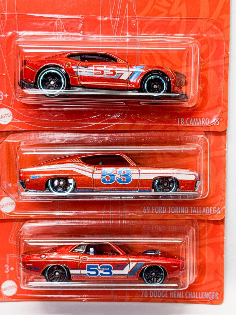 ホットウィール ★ ORANGE & BLUE ★ 53 アニバーサリー★11台