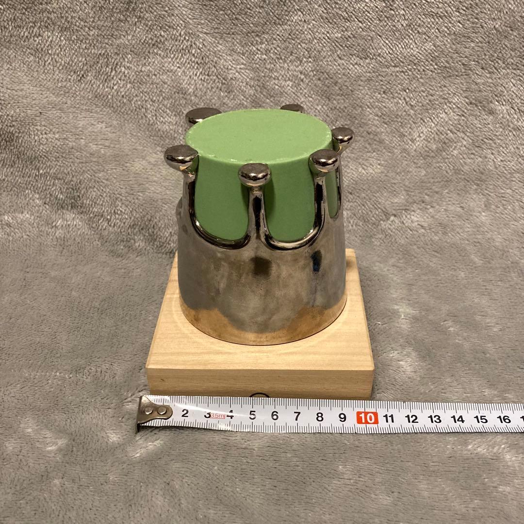 桑田卓郎 Takuro Kuwata カップ 湯呑 緑