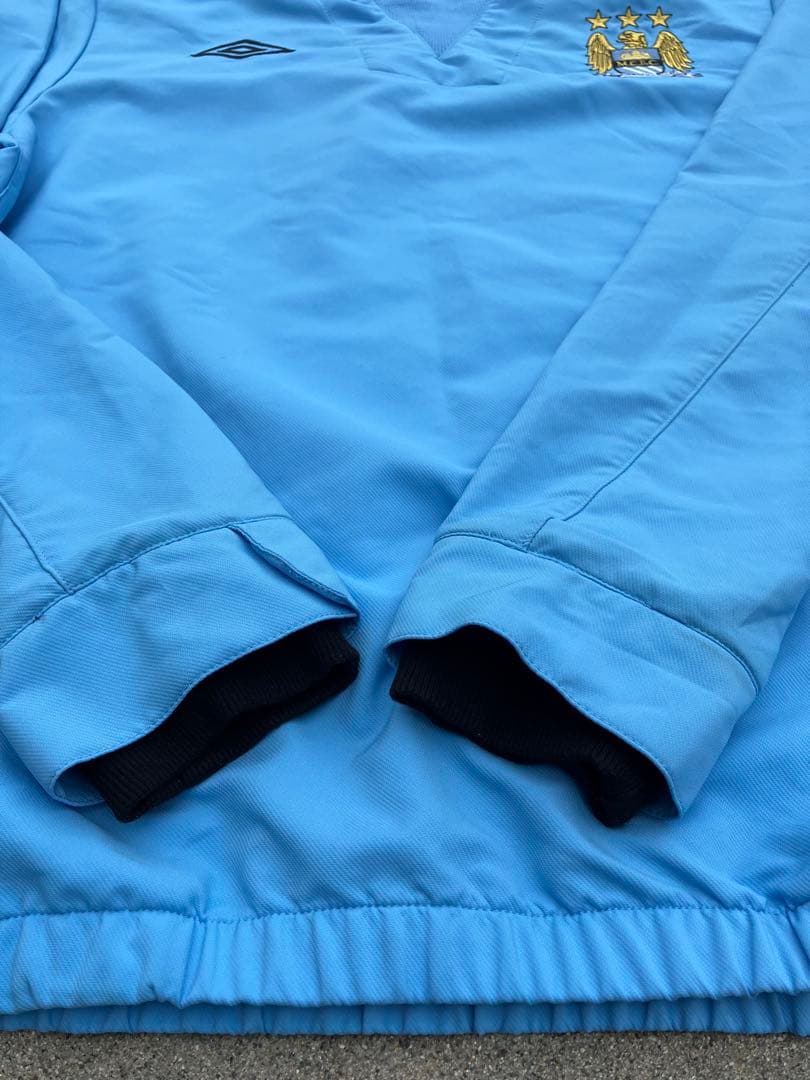 【バックプリント付】UMBRO×マンチェスターシティ/ピステ/ドリルトップ/XL