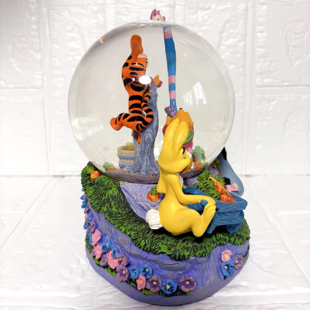 ディズニー　くまのプーさん　スノードーム　オルゴール