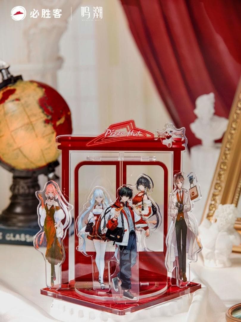 鳴潮　ピザハット　コラボ　 5点セット　蓄音機　デバイス　アクリルスタンド