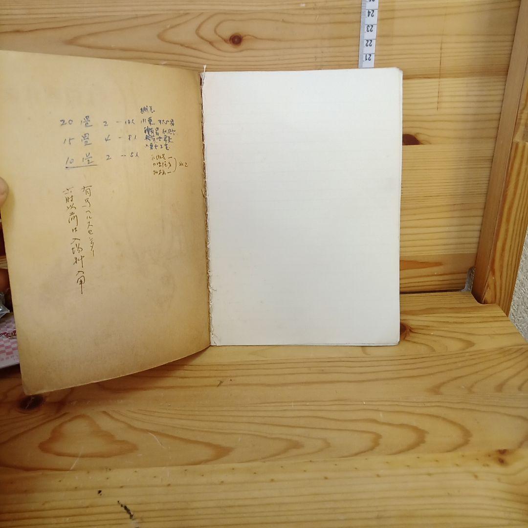 レトロ　日進科学　ノート