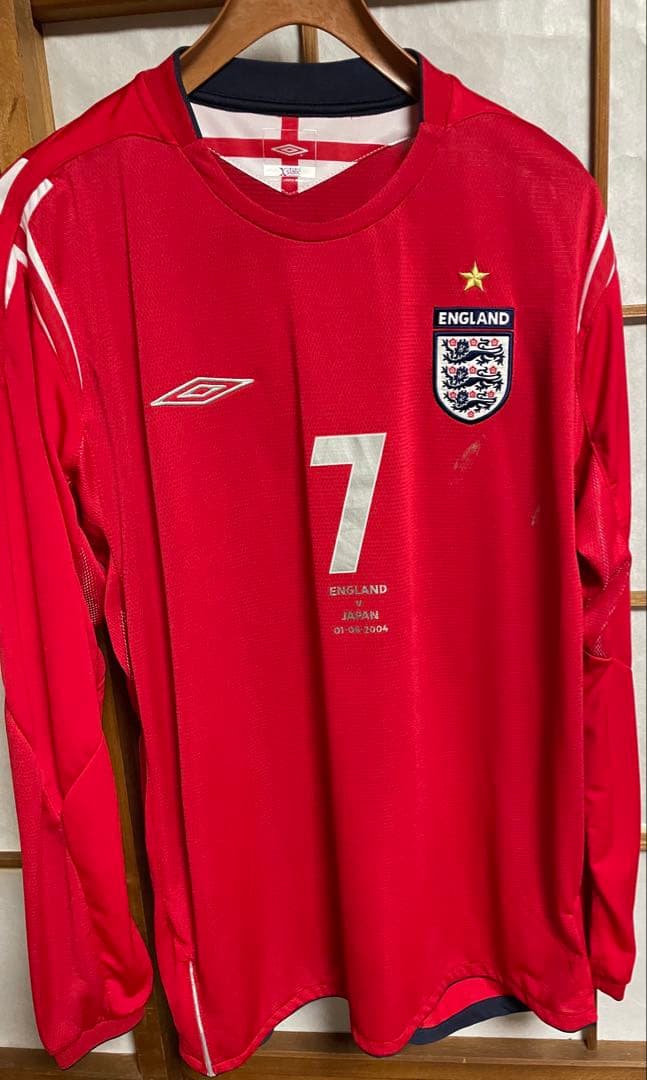 v*配様 UMBRO イングランド ４枚セット