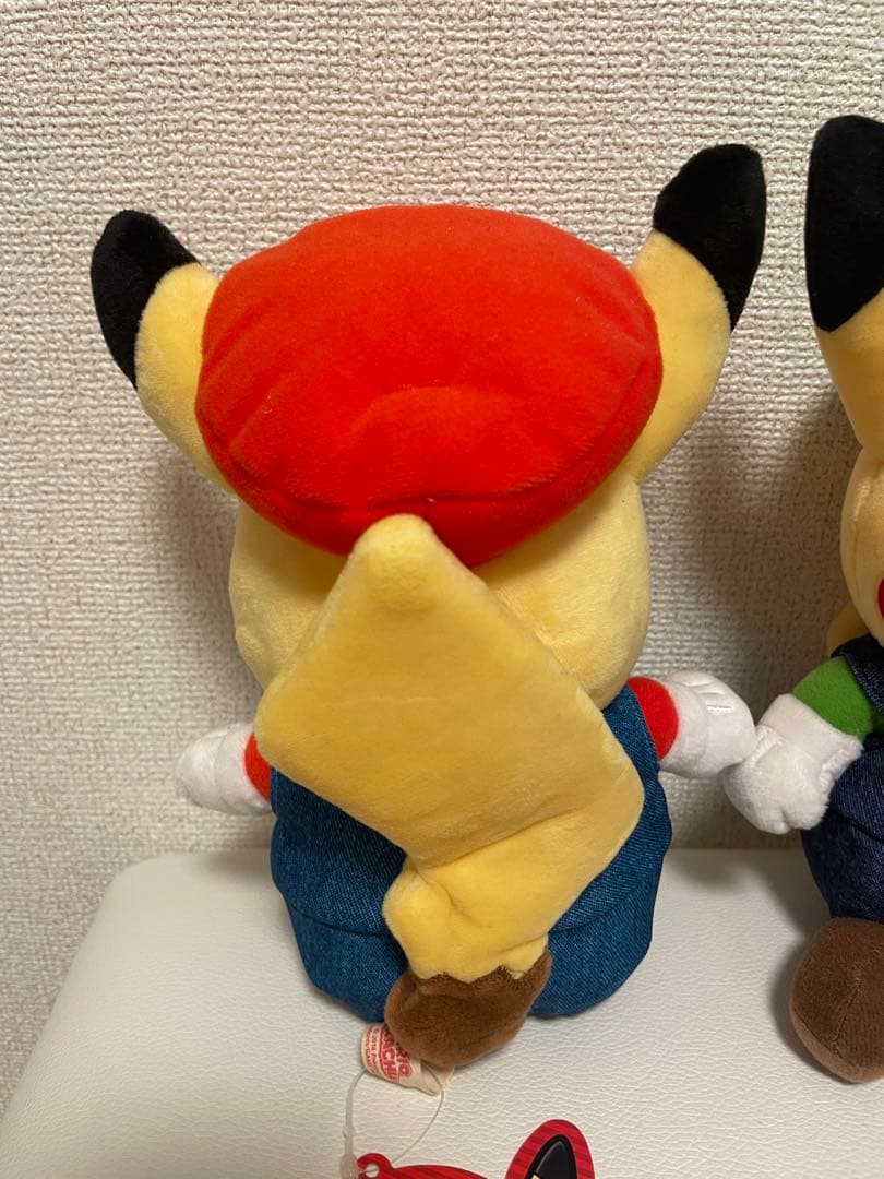 マリオピカチュウ ルイージピカチュウ　ぬいぐるみ　限定品