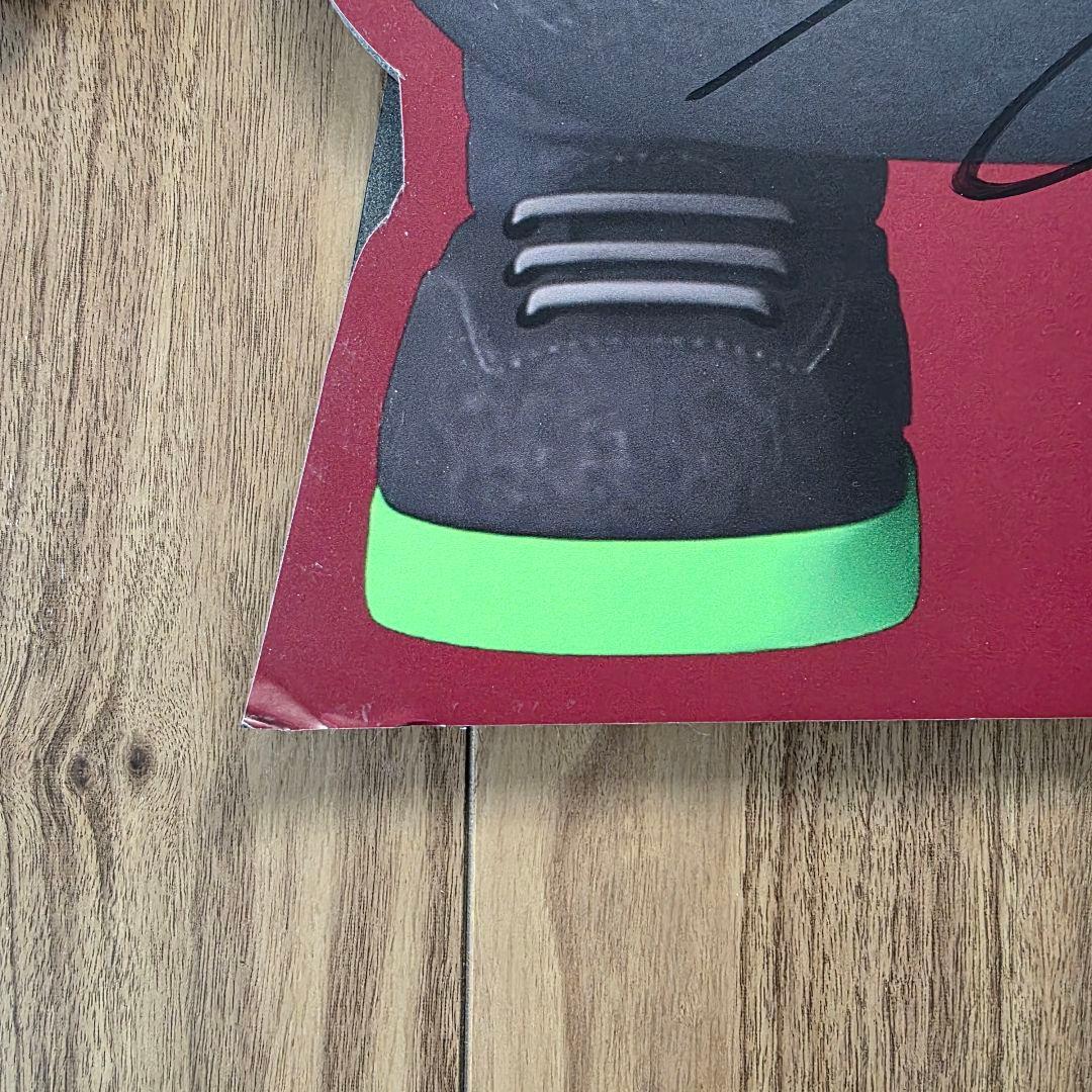 マンウィズ DJ サンタモニカ サイン入り スタンディパネル