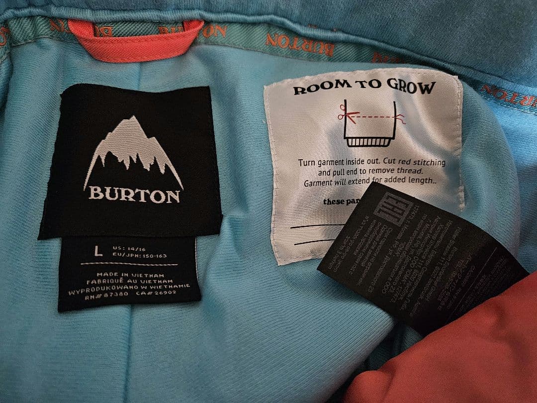 美品 キッズ スノーボードウェア スノボウェア スキーウェア 上下セット L