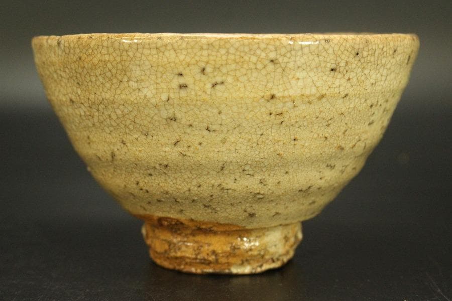 茶道具 萩茶碗 共箱(ZE486)