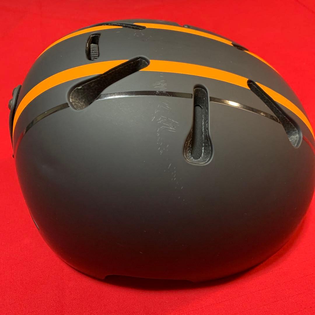 Dior スノーボードヘルメット マットブラック/オレンジ