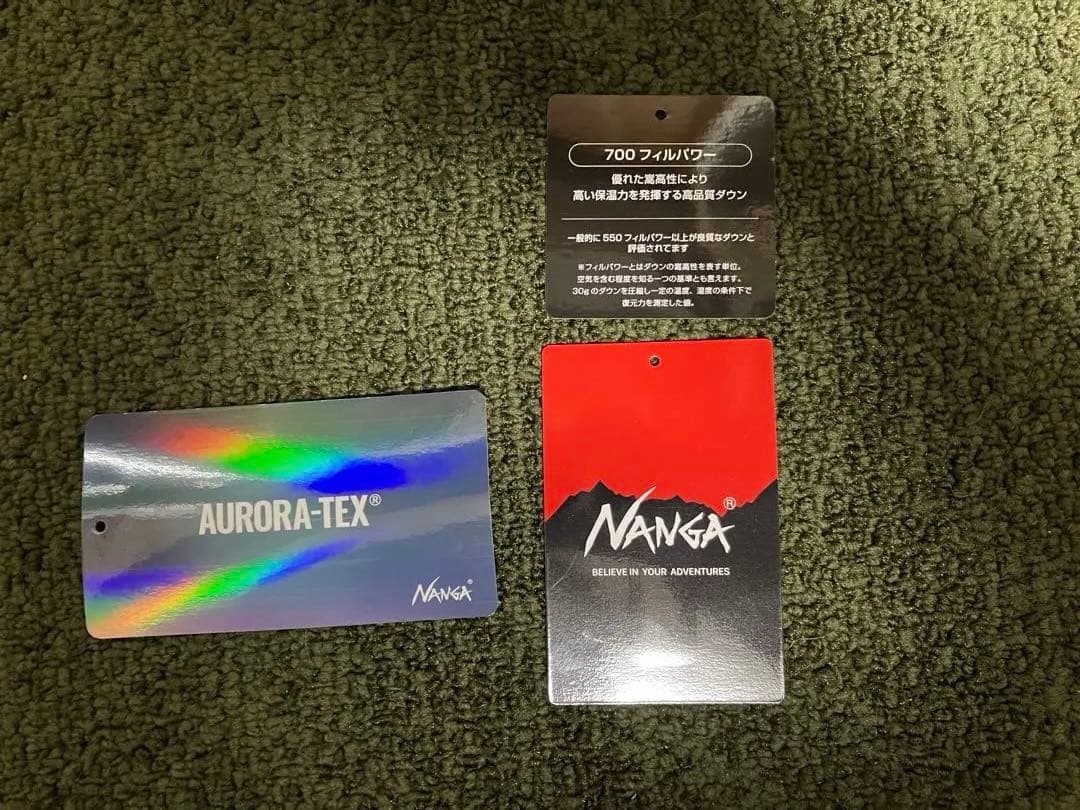WILD-1別注NANGA AURORA TEX600 グレー ほぼ未使用