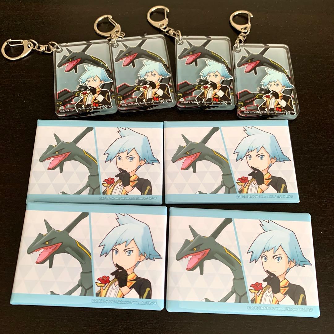 まねきねこ ポケモンマスターズEX ダイゴ アクキー缶バッジセット