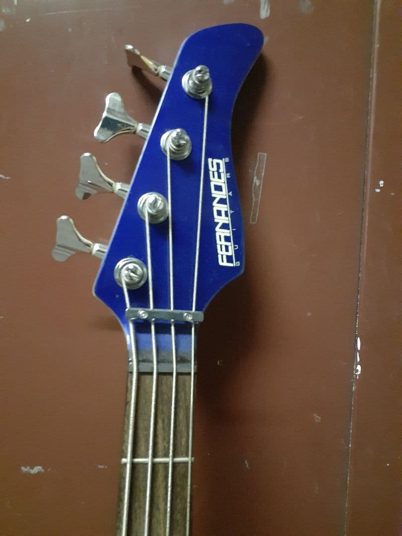 FERNANDES 4弦エレキベース ダークブルーラスト値下げ！