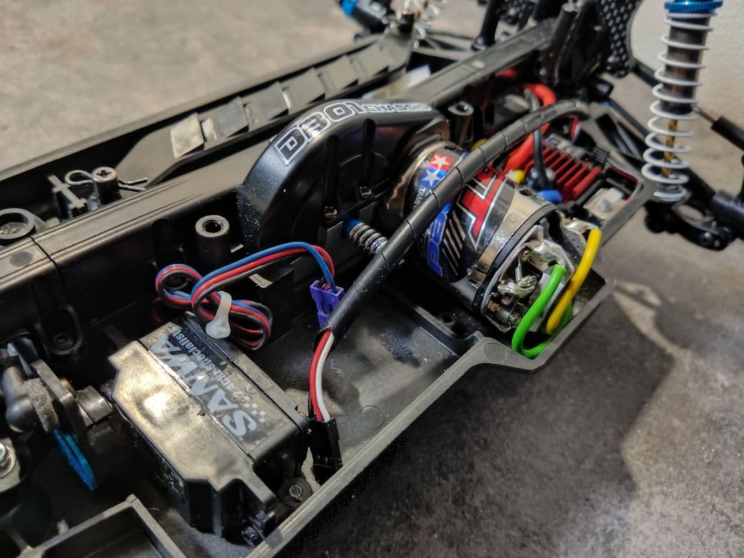 タミヤ DB01 ドゥルガ オプション搭載車