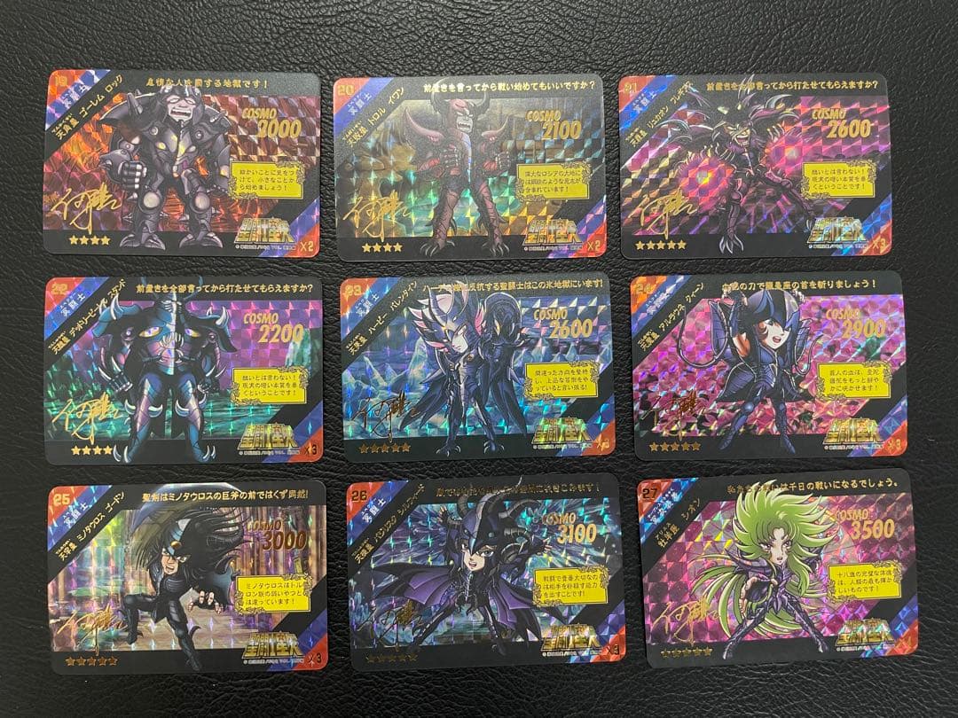 （参考写真）聖闘士星矢41枚
