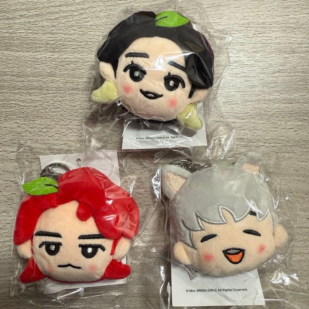 Mrs.GREEN APPLE MGA ソウルコン プラッシュ　キーリング