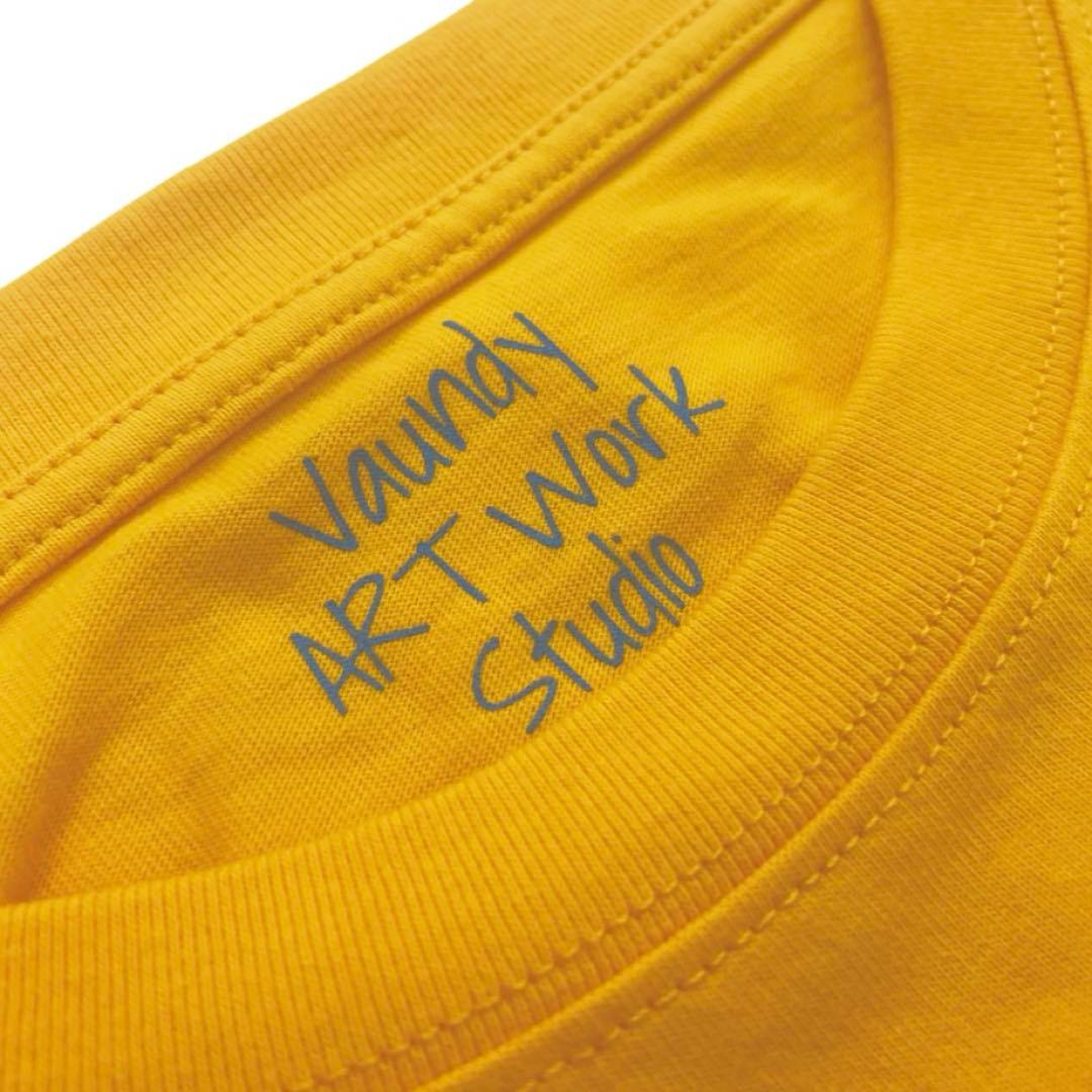 Vaundy ロゴTシャツ Lサイズ mandarin オレンジ ロッキン