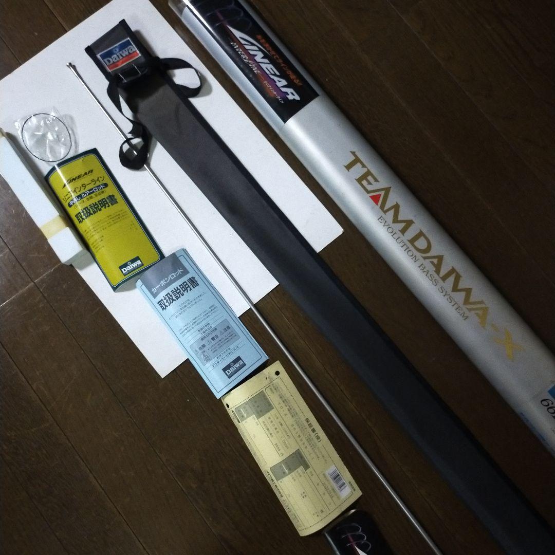 新品未使用品、チームダイワ X 661MHRB-LI バスロッド　インターライン