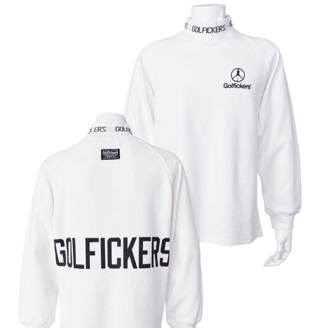 新品！ゴルフィッカーズ モックネックThermal 2025 ホワイト Mサイズ