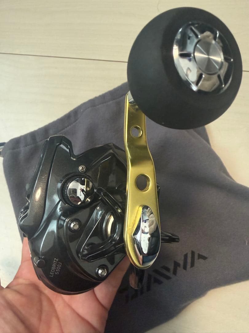 最終値下げ　電動リールダイワ　レオブリッツs500j ライン付き