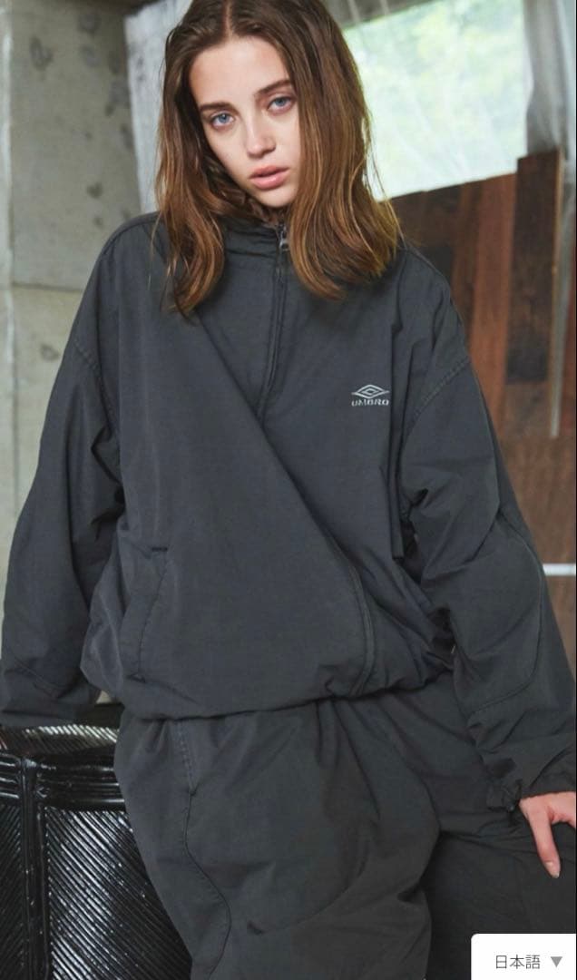 UMBRO×OPENING ACT　セットアップ　フェードブラック　Mサイズ