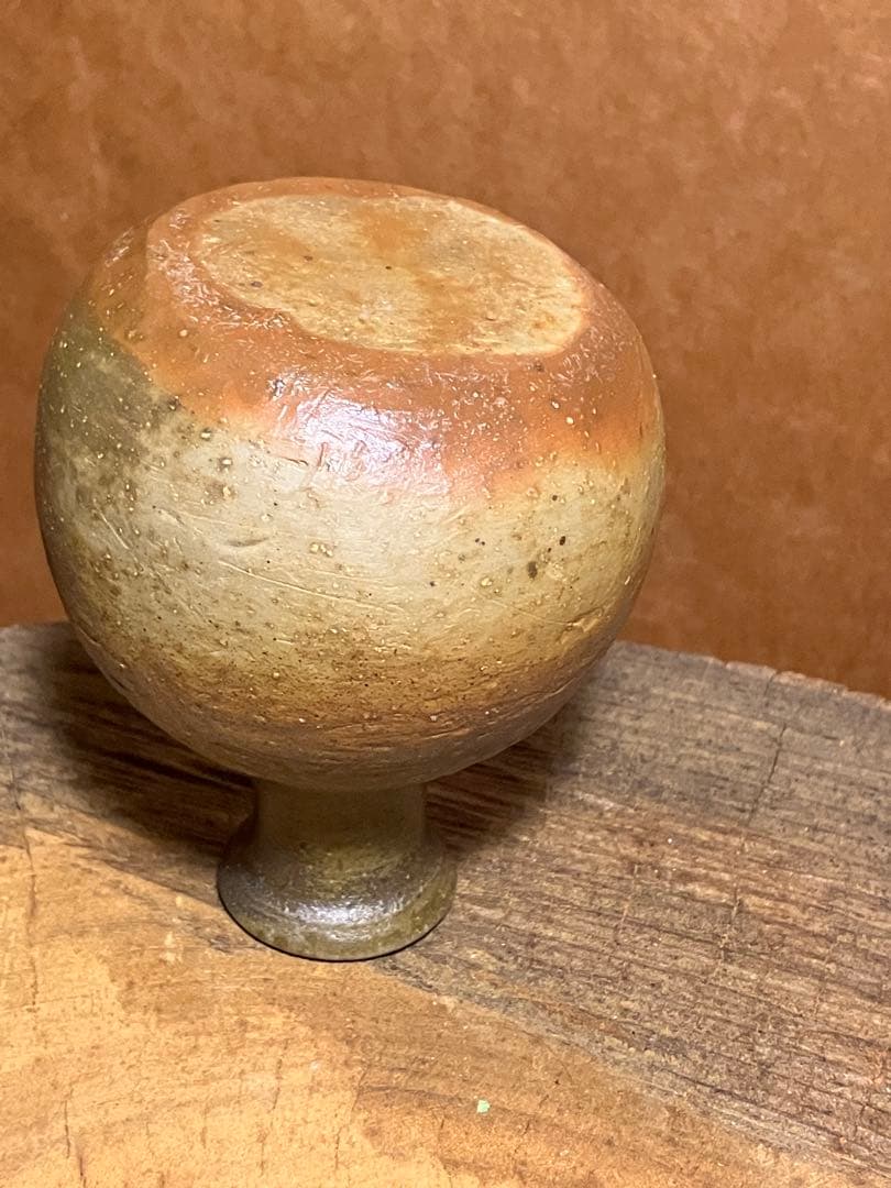 備前　登窯焼き締め　徳利　花入　作家一点もの