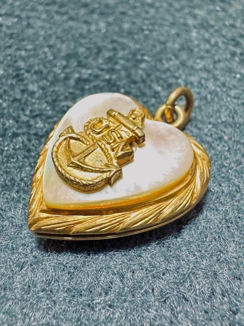 米軍実物 SWEETHEART JEWELRY USNチャーム