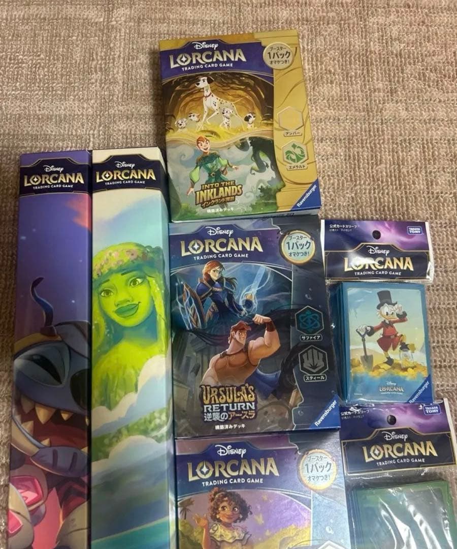 ロルカナカードゲーム 6点セット まとめ売り 公式プレイマット　スタートデッキ